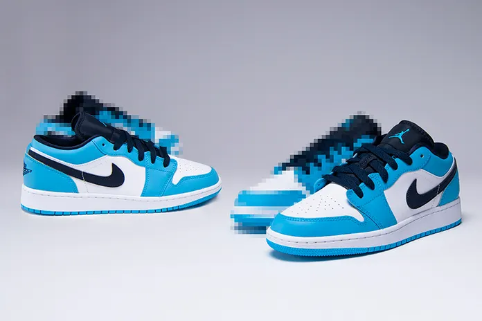 Air Jordan 1 Low GS UNC