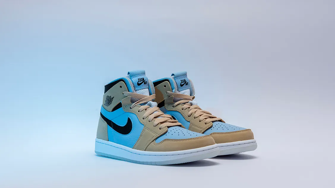Air Jordan 1 Zoom Air CMFT Psychic Blue: в приглушенных тонах