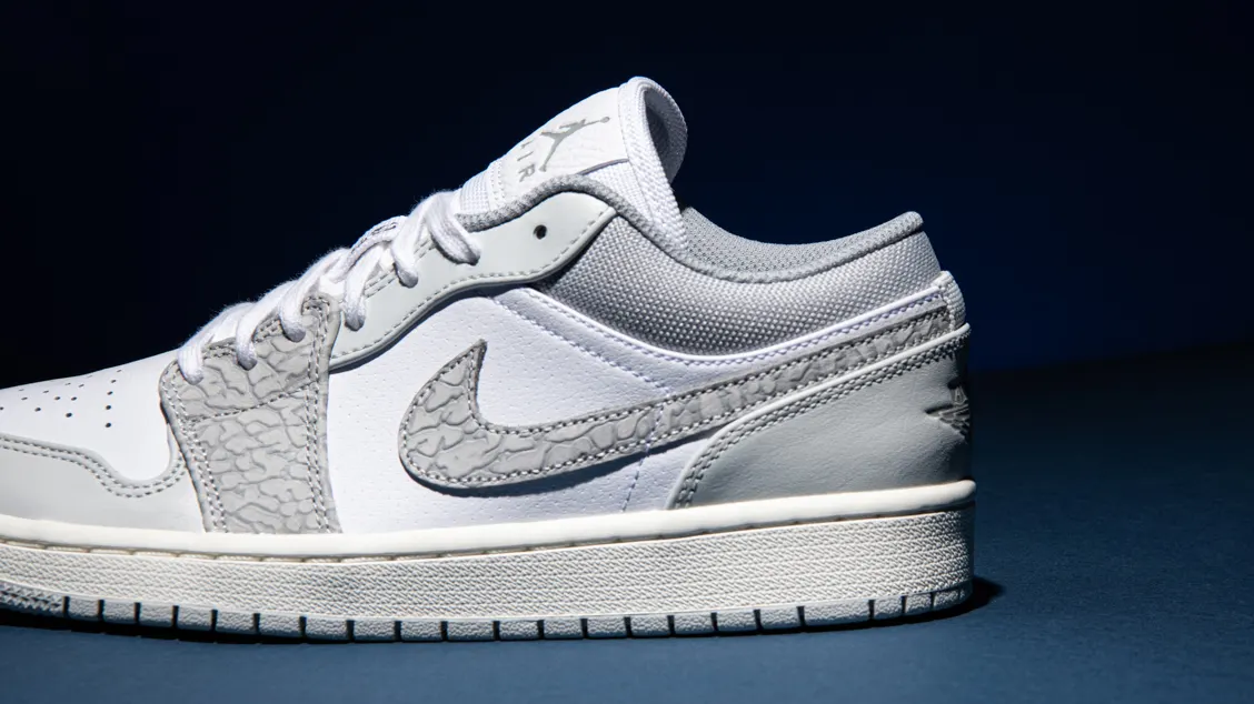Air Jordan 1 Low Elephant Print: экзотический паттерн