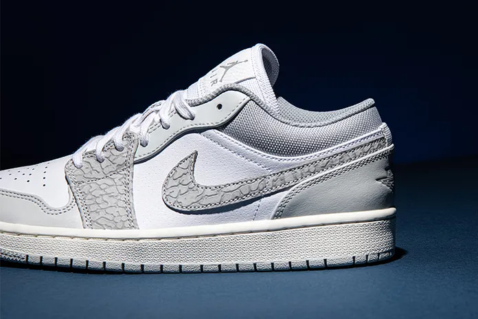 Air Jordan 1 Low Elephant Print: экзотический паттерн