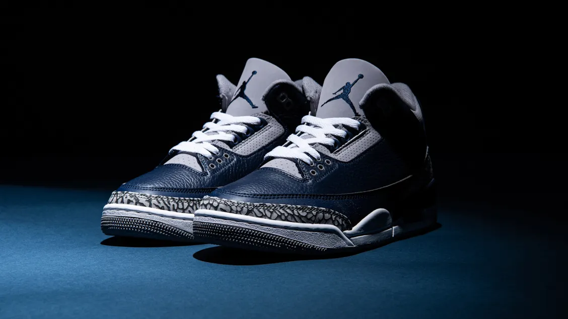 Air Jordan 3 Midnight Navy: студенческий баскетбол