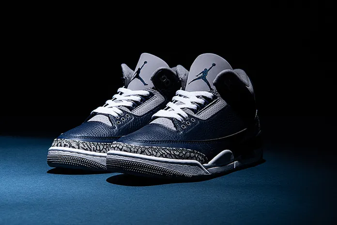 Air Jordan 3 Midnight Navy: студенческий баскетбол