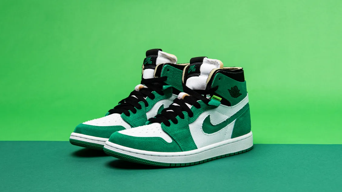 Air Jordan 1 Zoom Air Stadium Green: свежесть летних трав