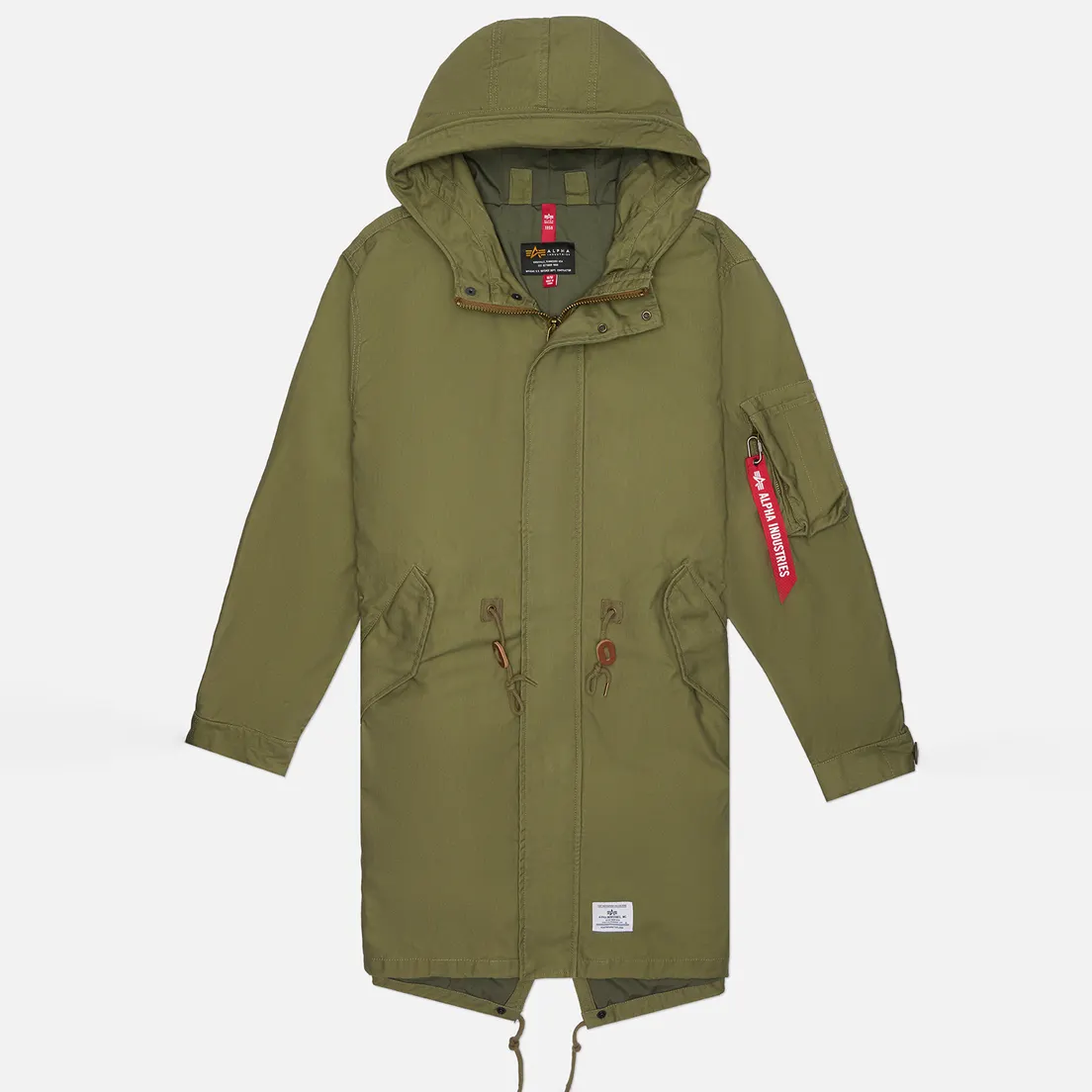 Alpha Industries Мужская куртка парка Fishtail Gen II