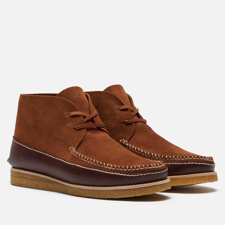 фото Мужские ботинки arrow moccasin lucas crepe, цвет коричневый, размер 40 eu