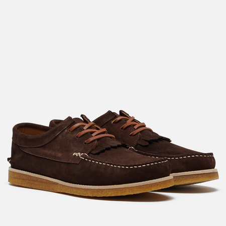  Мужские ботинки Arrow Moccasin Moc Fringe Crepe, цвет коричневый, размер 42 EU