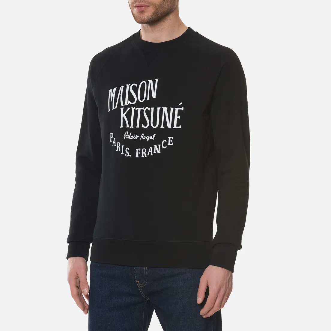 Maison Kitsune Мужская толстовка Palais Royal Classic Crew Neck
