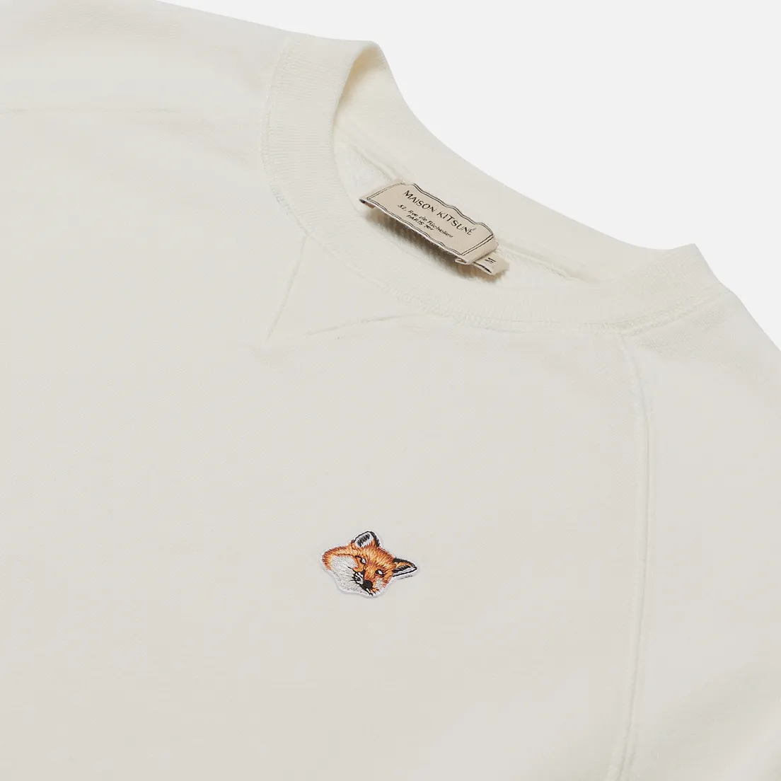 Maison Kitsune Мужская толстовка Fox Head Patch