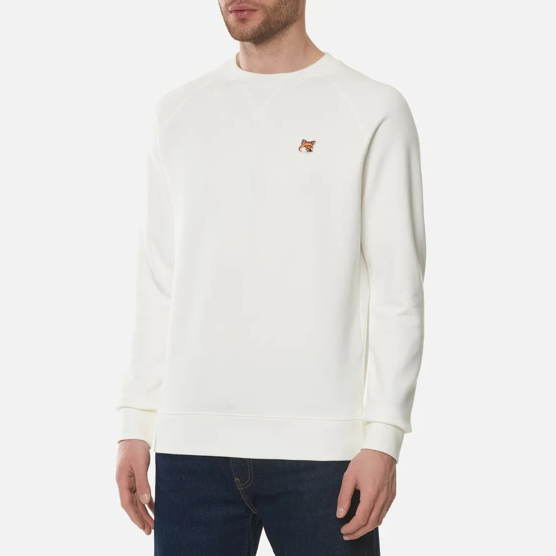 Maison Kitsune Мужская толстовка Fox Head Patch