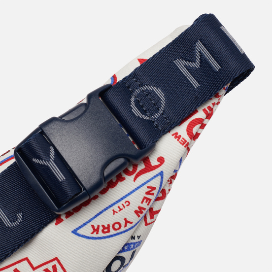 Сумка на пояс Tommy Jeans Heritage Print Canvas Logo Print/White