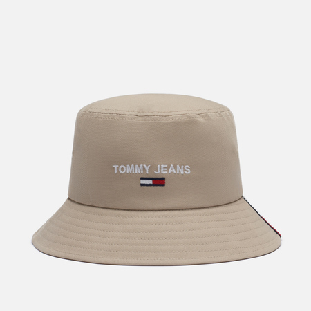 Панама Tommy Jeans Sport, цвет бежевый