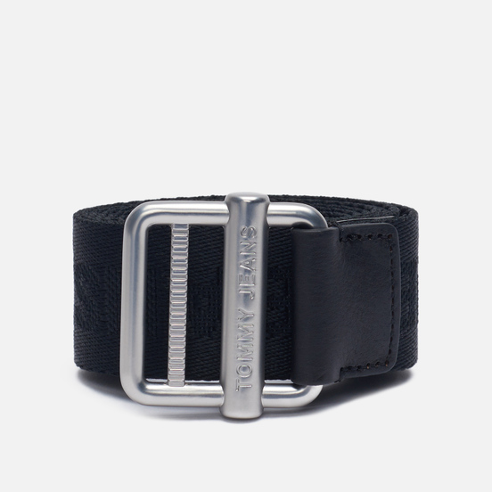 Ремень Tommy Jeans Essential Tonal Logo Webbing 3.5 Black