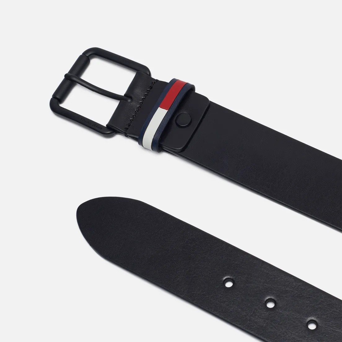 Tommy Jeans Ремень Casual Flag Leather Wide