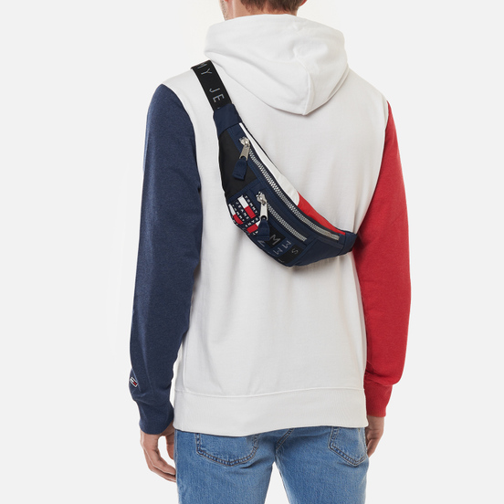 Сумка на пояс Tommy Jeans Tommy Badge Colour-Blocked Corporate