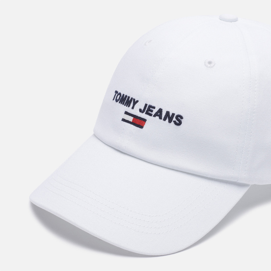 Кепка Tommy Jeans Logo Embroidery Baseball White