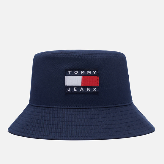 Панама Tommy Jeans Tommy Badge Pure Cotton Twilight Navy