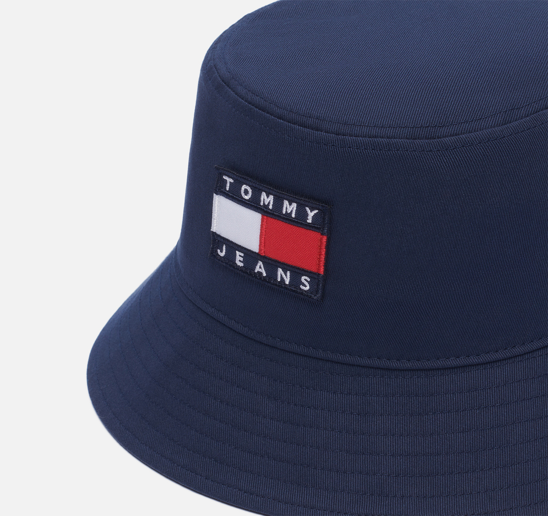 Tommy Jeans Панама Tommy Badge Pure Cotton
