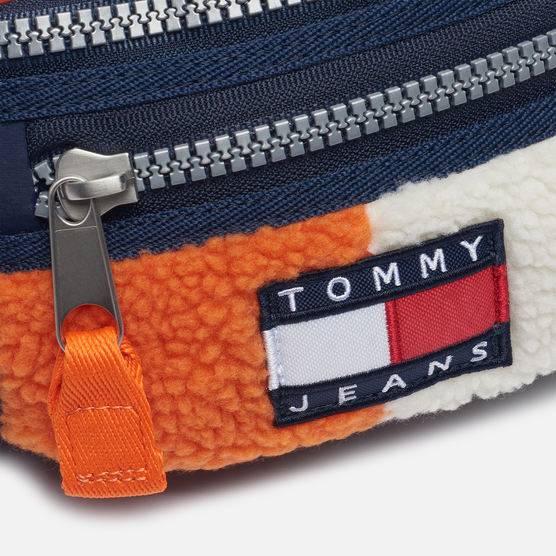 Tommy Jeans Сумка на пояс Heritage Colorblock Sherpa Bumbag