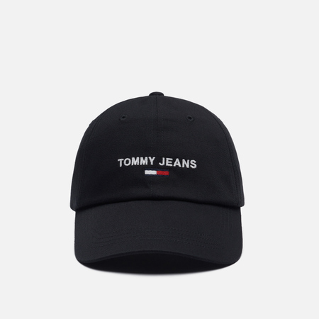 Кепка Tommy Jeans Logo Embroidery, цвет чёрный