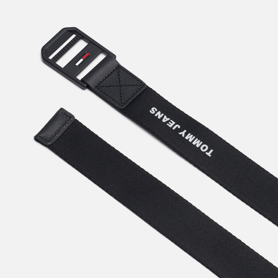 Ремень Tommy Jeans Essential Webbing Logo Black