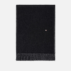 Tommy Jeans Шарф Elevated Cashmere Flag Plaque Fringed