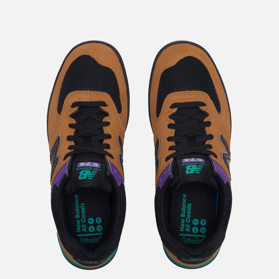 Мужские кроссовки New Balance AM574MUP Brown/Black/Black