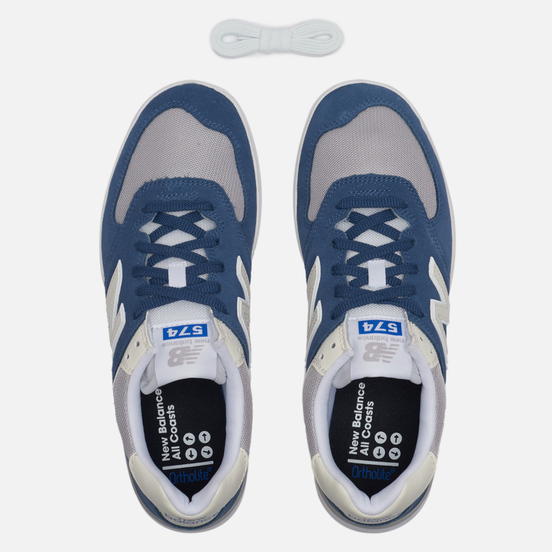 Мужские кроссовки New Balance AM574PHA Navy/Grey/White