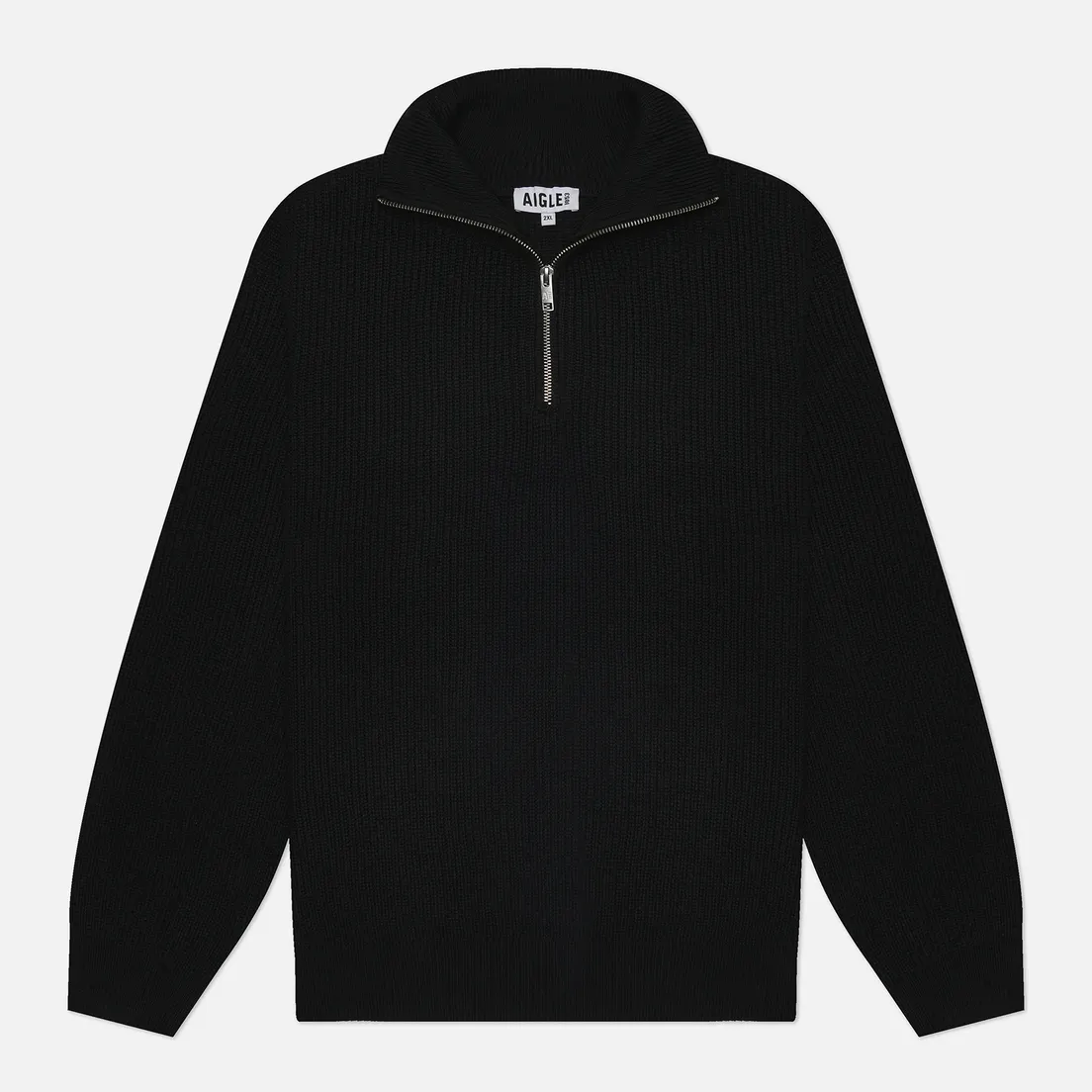 Aigle Мужской свитер Heavy Gauge Half-Zipped