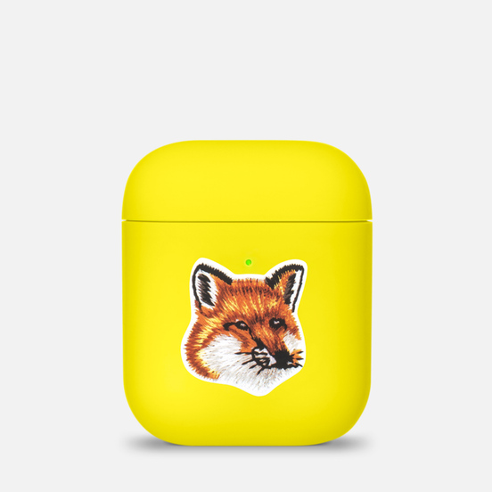 Чехол Native Union x Maison Kitsune AirPods Neon Yellow