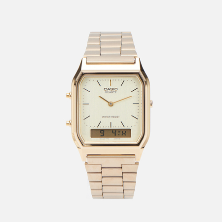 Наручные часы CASIO Vintage AQ-230GA-9D, цвет золотой