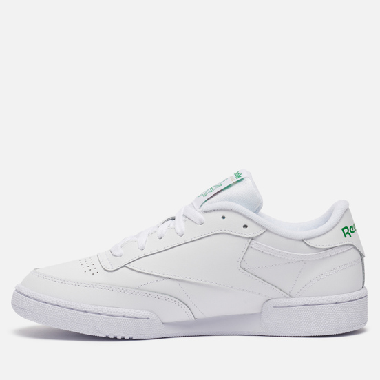 Мужские кроссовки Reebok Club C 85 White/Int-White/Green