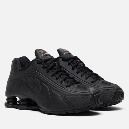 Женские кроссовки Nike Wmns Shox R4, цвет чёрный, размер 36.5 EU