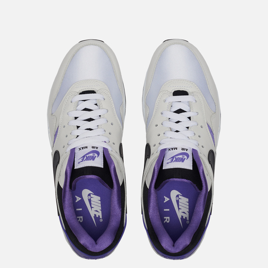 Кроссовки Nike Air Max 1 DNA CH.1 Pack White/Black/Purple Punch