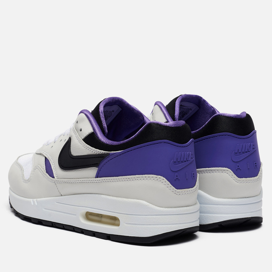 Кроссовки Nike Air Max 1 DNA CH.1 Pack White/Black/Purple Punch