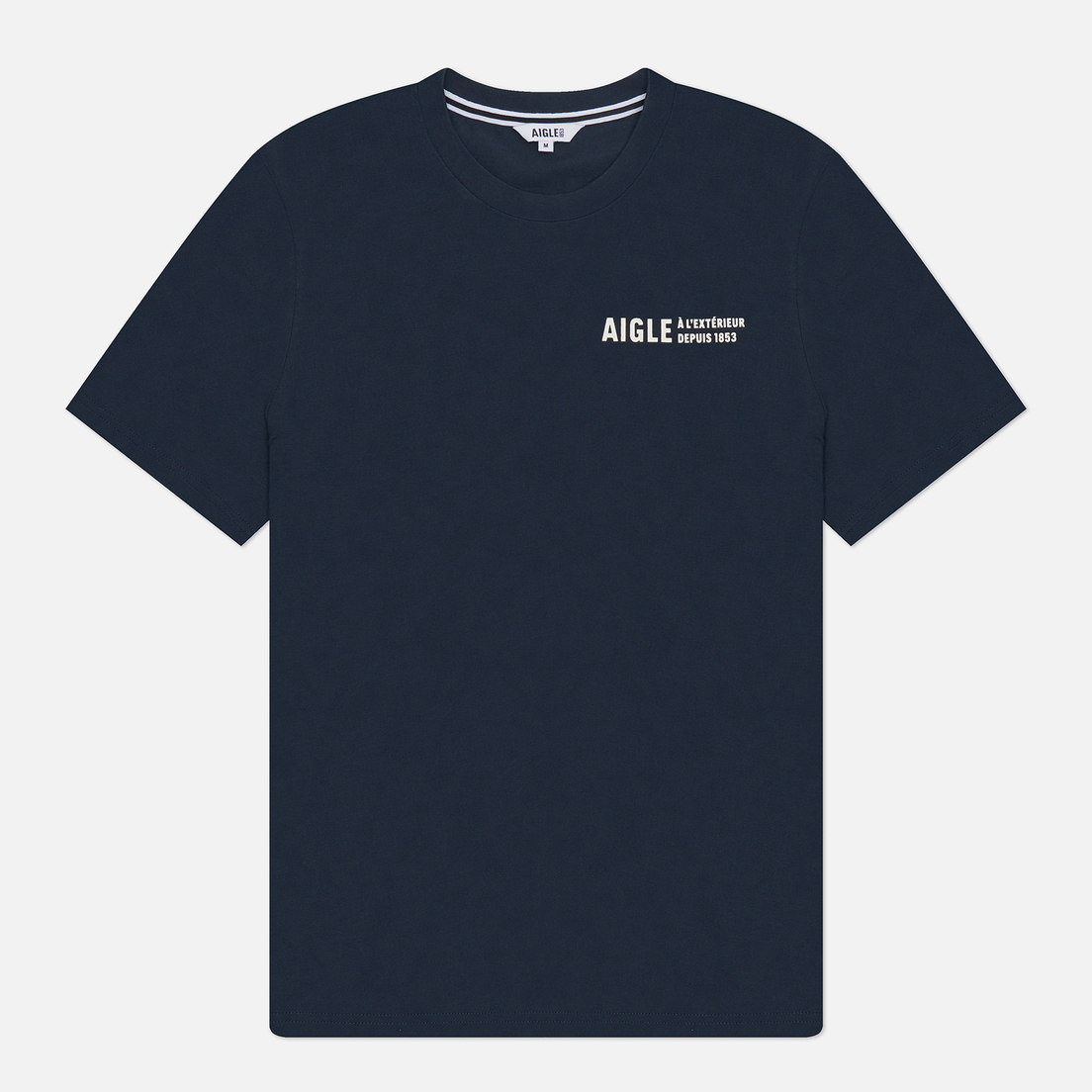 Aigle Мужская футболка Printed Logo Crew Neck