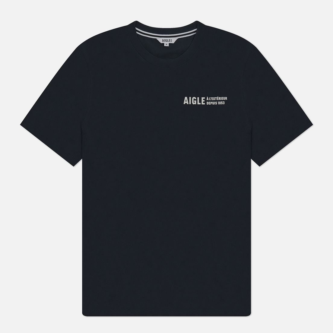 Aigle Мужская футболка Printed Logo Crew Neck