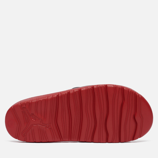 Мужские сланцы Jordan Break Black/Gym Red