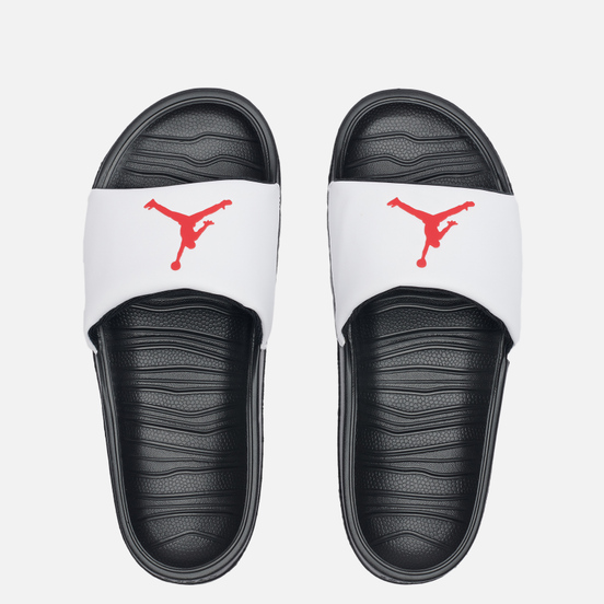 Мужские сланцы Jordan Break Black/University Red/White