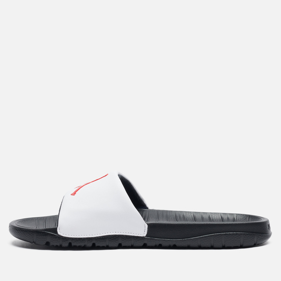 Мужские сланцы Jordan Break Black/University Red/White