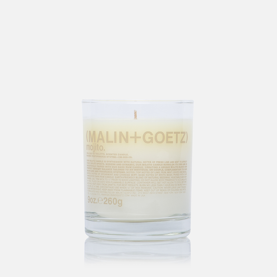 Malin+Goetz Ароматическая свеча Mojito