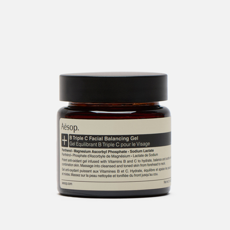 Гель для лица Aesop B Triple C Facial Balancing Gel 60ml, цвет чёрный