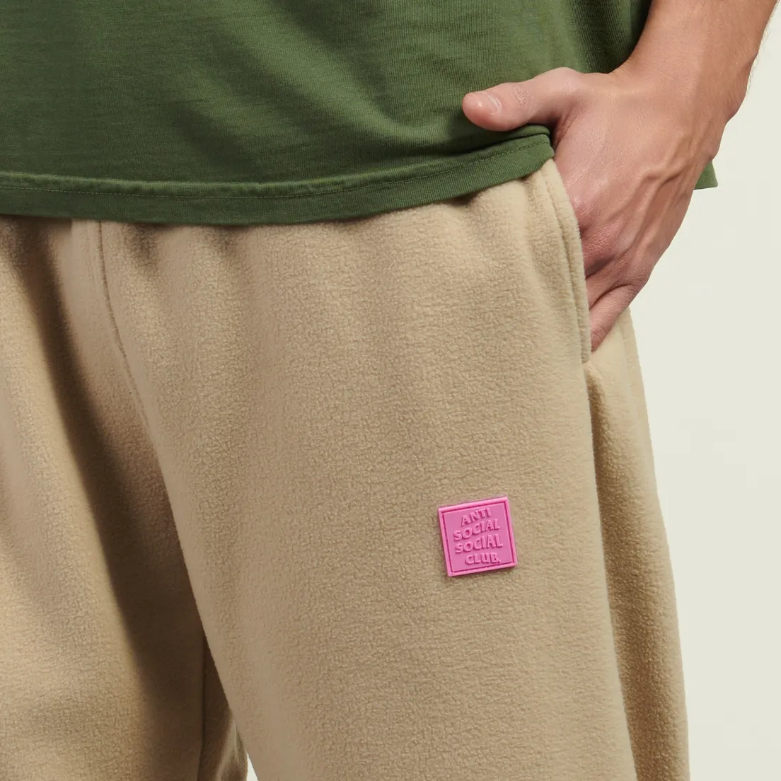 Anti Social Social Club Мужские брюки Polar Fleece