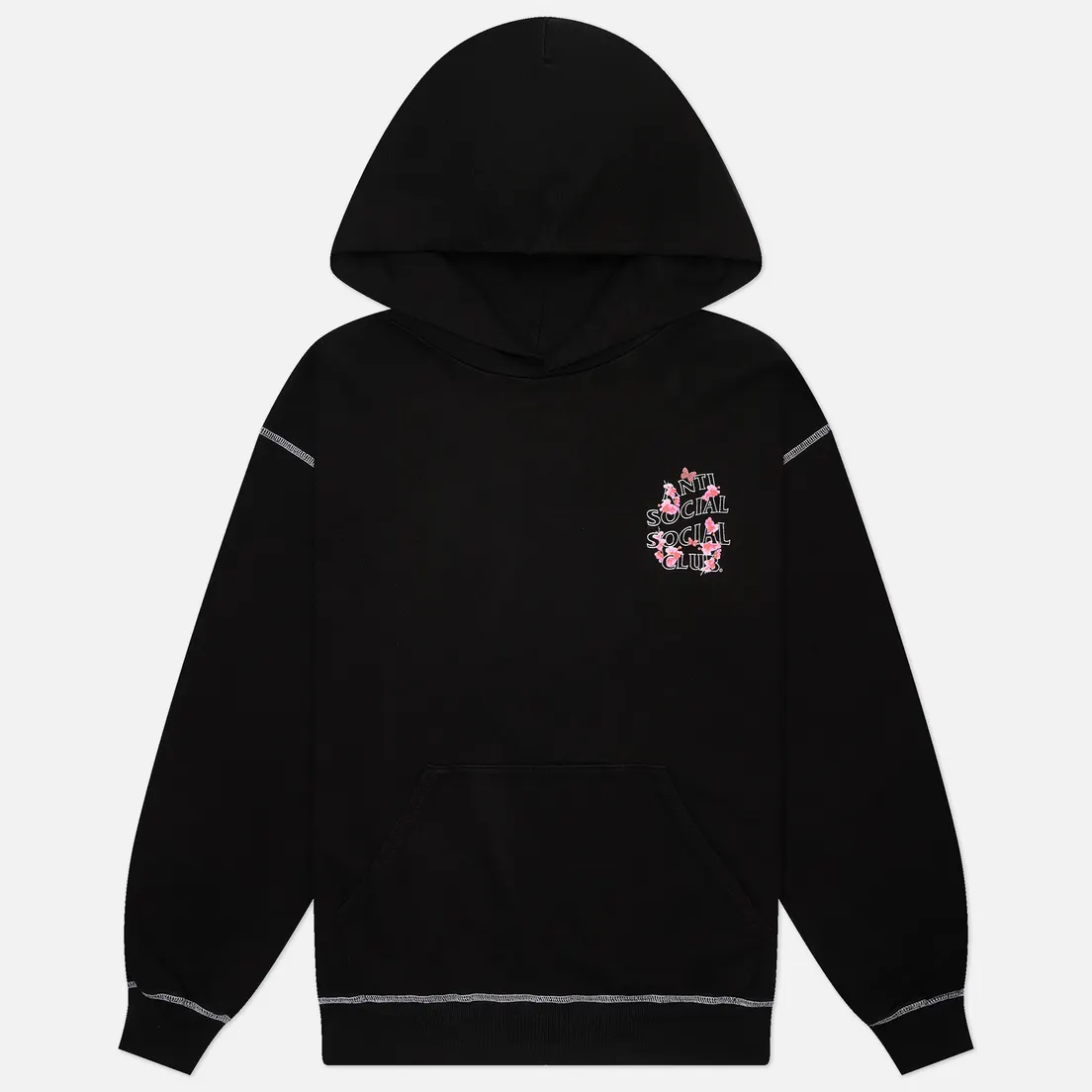 Anti Social Social Club Мужская толстовка Contrast Stitch Hoodie