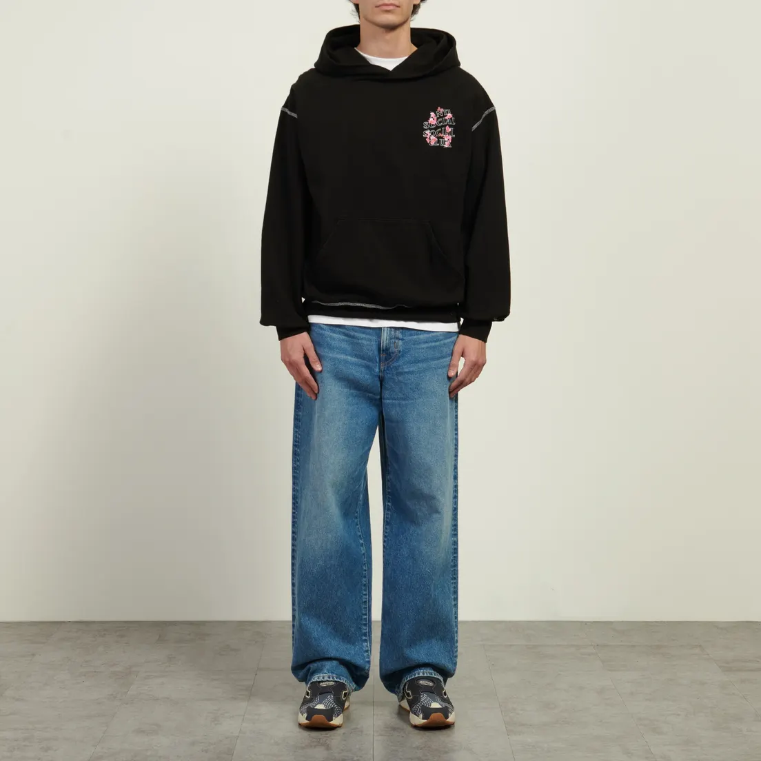 Anti Social Social Club Мужская толстовка Contrast Stitch Hoodie