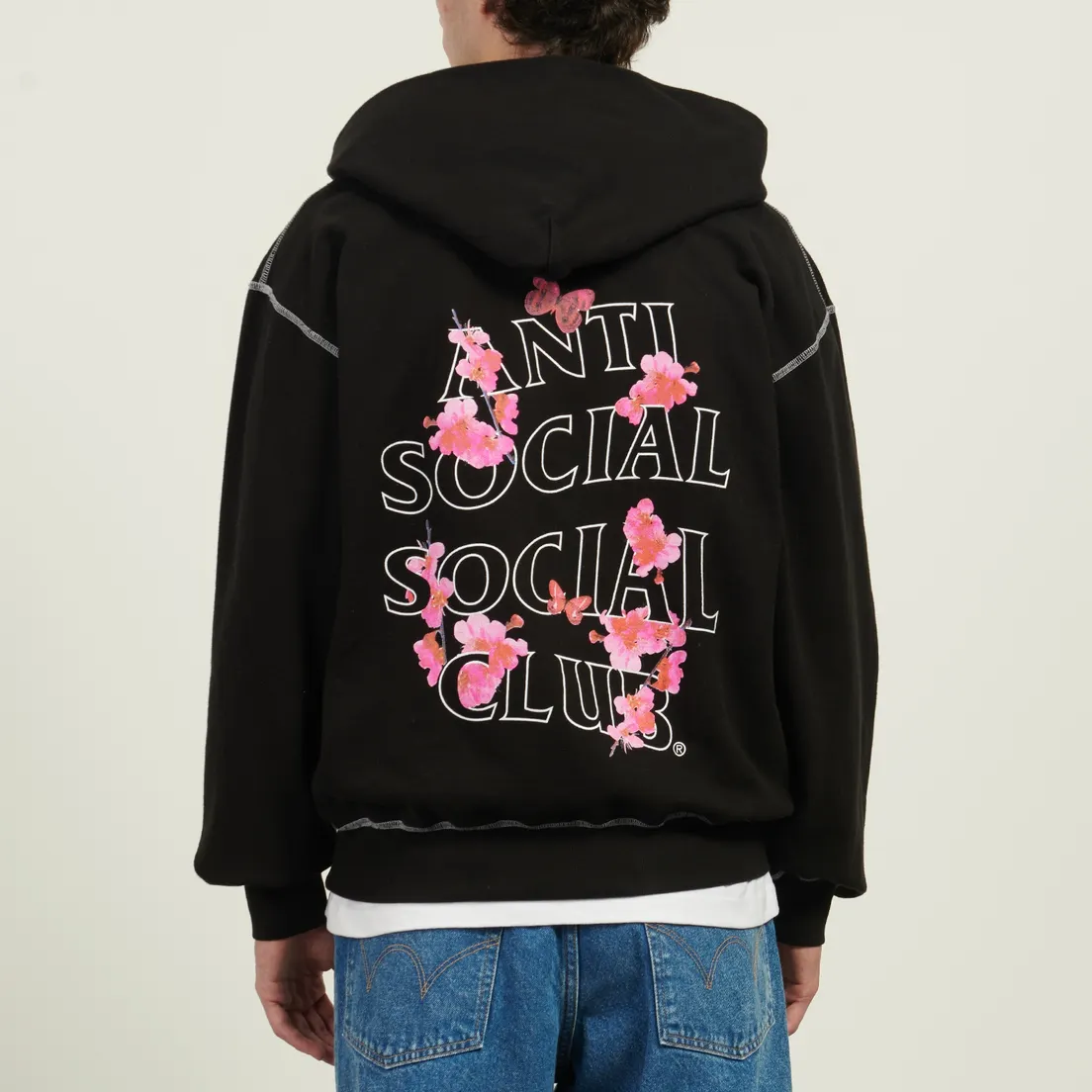 Anti Social Social Club Мужская толстовка Contrast Stitch Hoodie