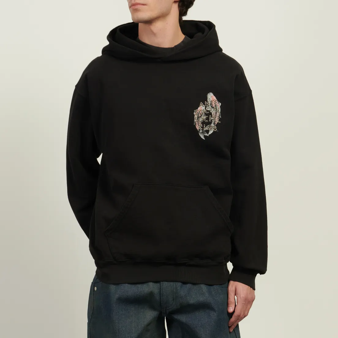 Anti Social Social Club Мужская толстовка Studded Mind Games Hoodie