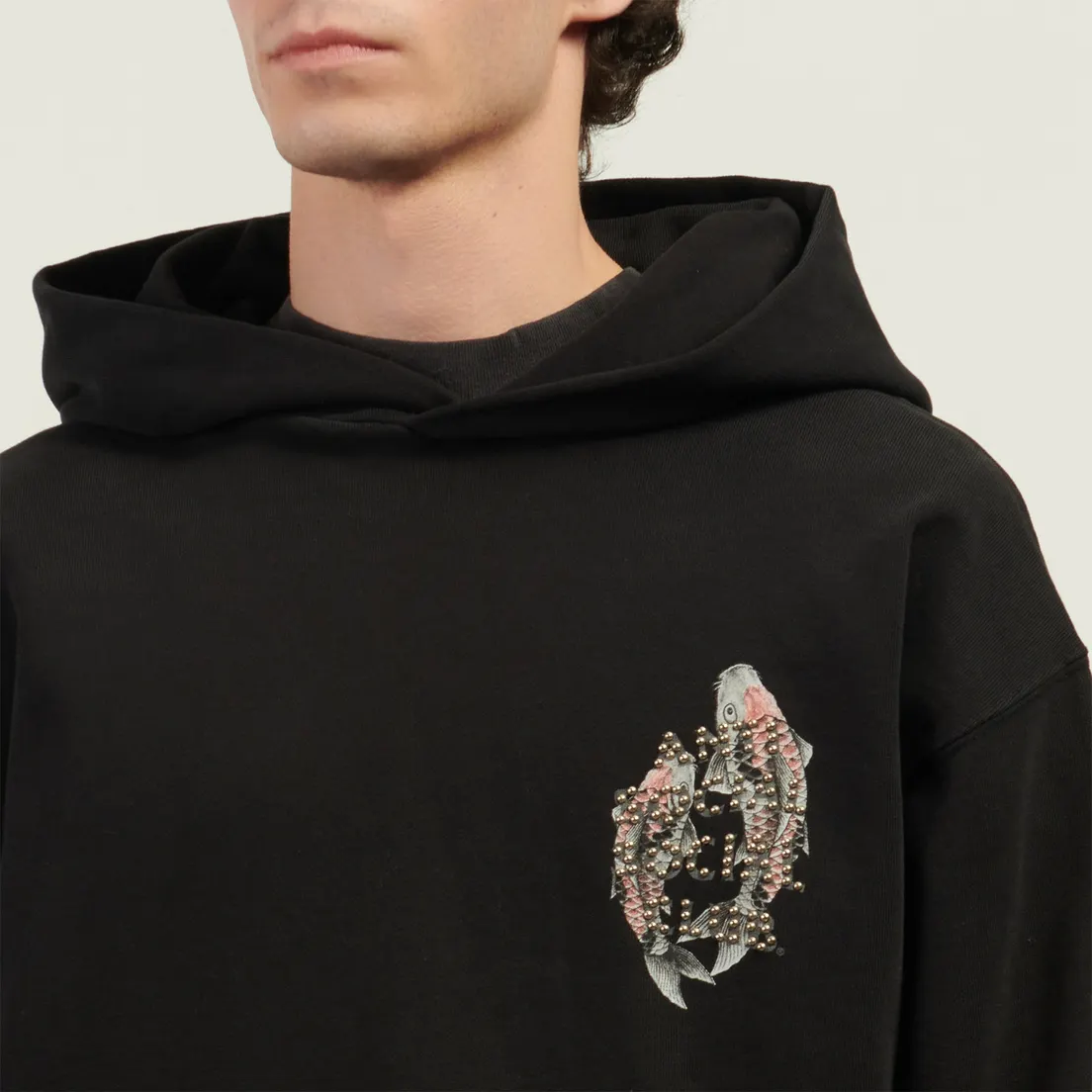 Anti Social Social Club Мужская толстовка Studded Mind Games Hoodie
