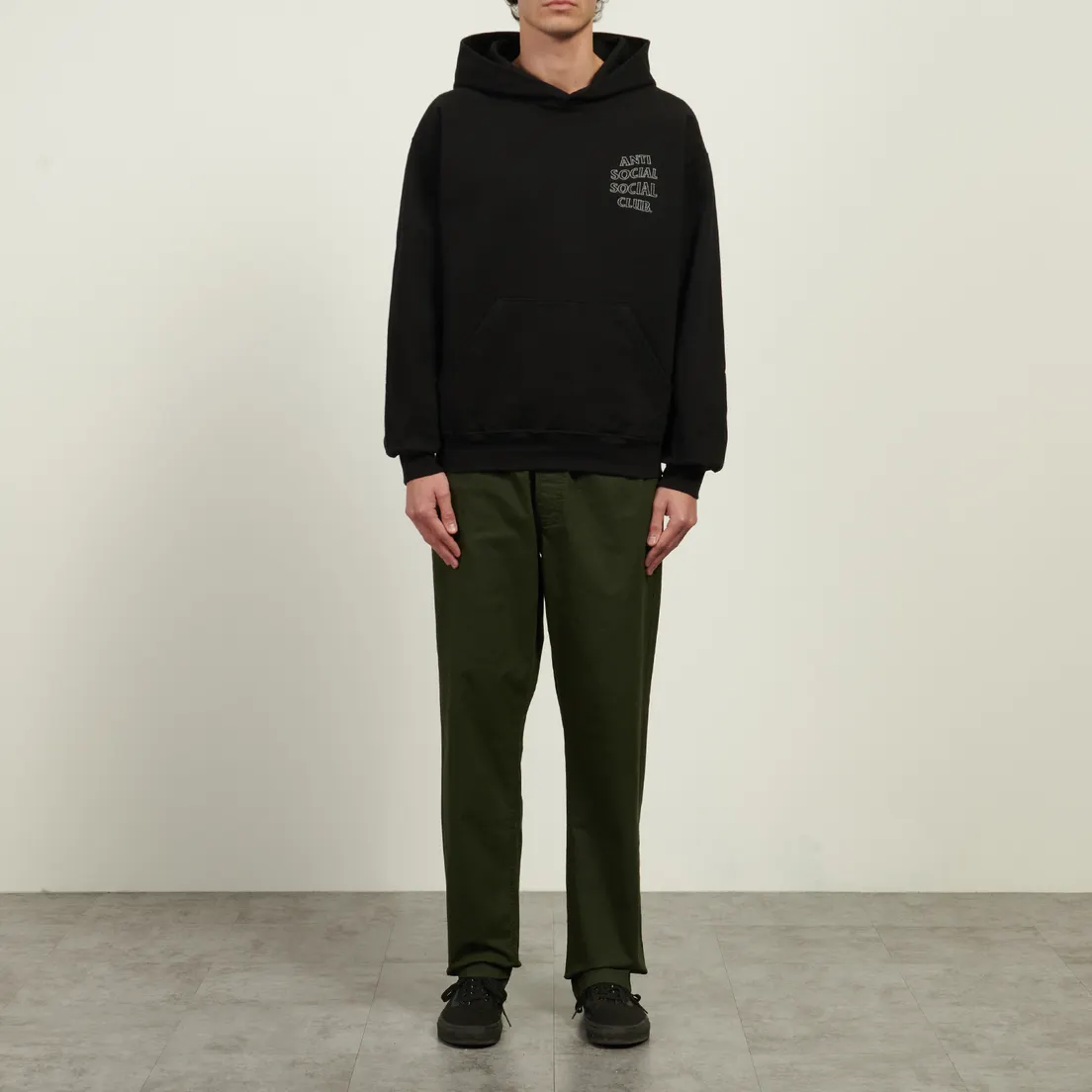 Anti Social Social Club Мужская толстовка Applique Mind Games