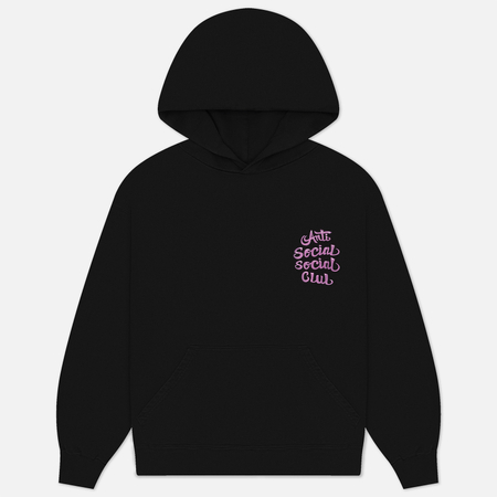 Мужская толстовка Anti Social Social Club Airbrushed Hoodie, цвет чёрный, размер XL