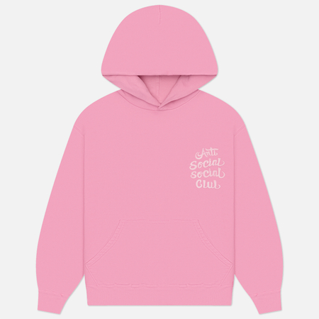 Мужская толстовка Anti Social Social Club Airbrushed Hoodie, цвет розовый, размер XXL